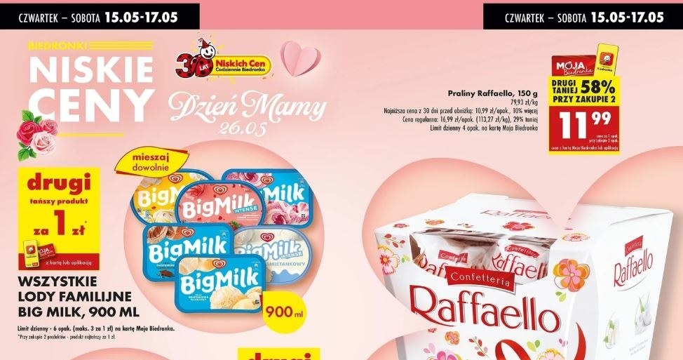 Biedronka oferuje promocje na Dzień Matki! /Biedronka /INTERIA.PL