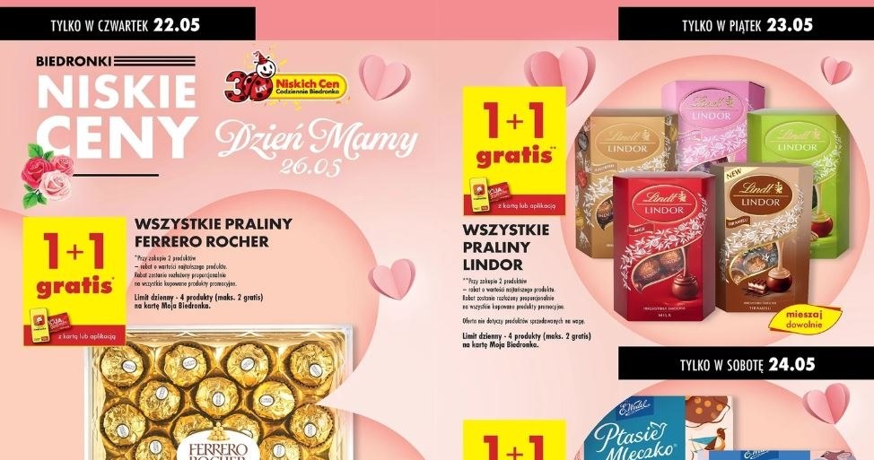 Biedronka oferuje promocje na Dzień Matki! /Biedronka /INTERIA.PL