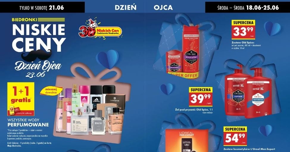 Biedronka oferuje promocje na Dzień Ojca! /Biedronka /INTERIA.PL