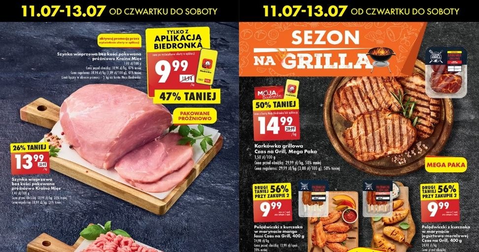 Biedronka oferuje promocje na grilla! /Biedronka /INTERIA.PL