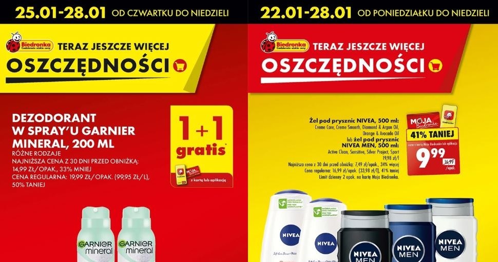 Biedronka oferuje promocje na kosmetyki! /Biedronka /INTERIA.PL