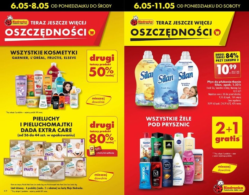 Biedronka oferuje promocje na kosmetyki! /Biedronka /INTERIA.PL