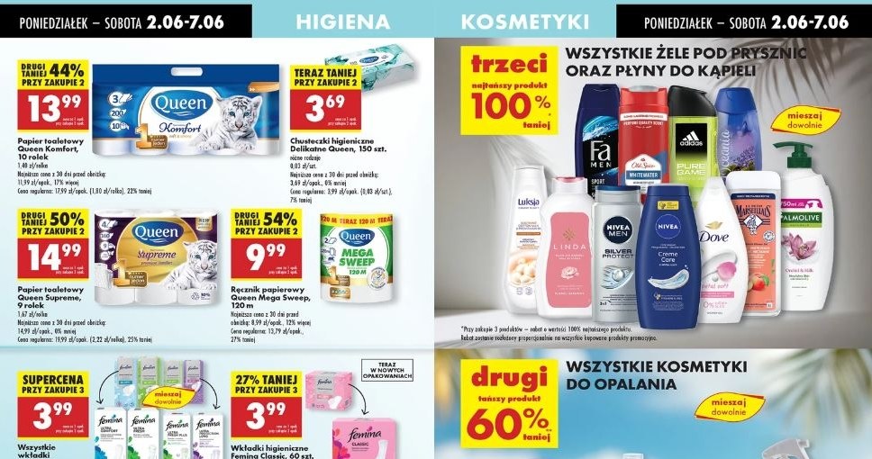 Biedronka oferuje promocje na markowe kosmetyki! /Biedronka /INTERIA.PL