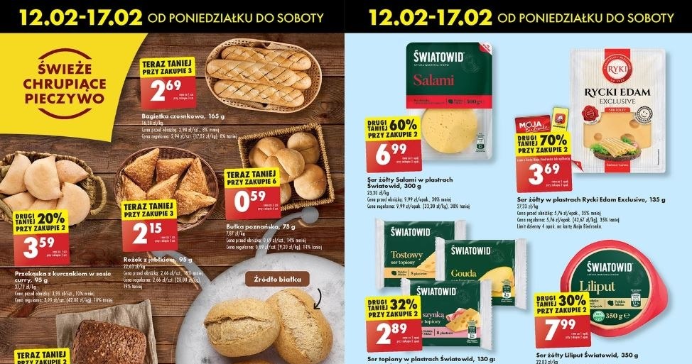 Biedronka oferuje promocje na pieczywo! /Biedronka /INTERIA.PL