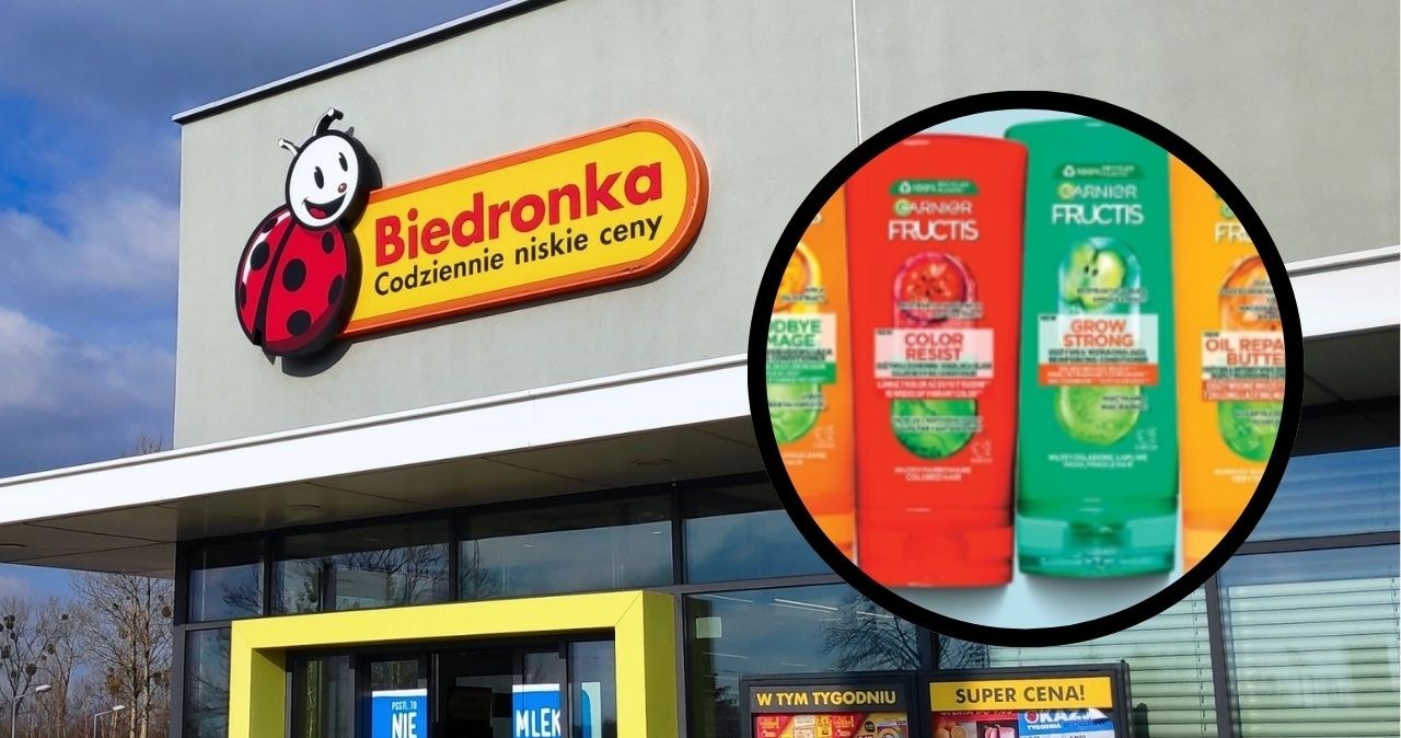 Biedronka oferuje w gratisie odżywki do włosów Garnier! /Biedronka /INTERIA.PL