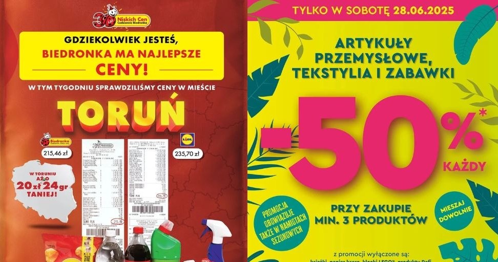 Biedronka oferuje wielką wyprzedaż! /Biedronka /INTERIA.PL