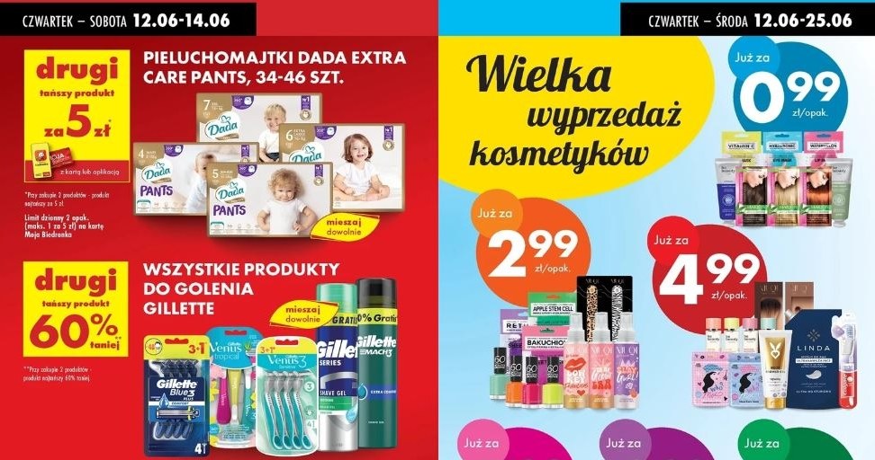 Biedronka oferuje wielkie promocje na kosmetyki! /Biedronka /INTERIA.PL