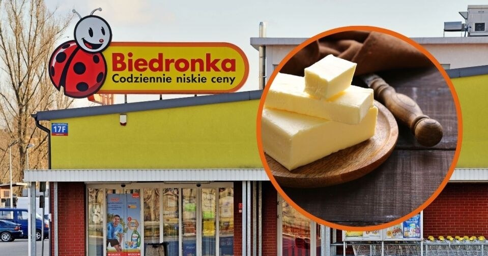 Biedronka rozdaje masło za darmo! /Biedronka /INTERIA.PL