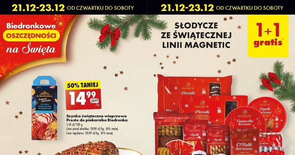 Biedronka rozdaje produkty w gratisie! /Biedronka /INTERIA.PL