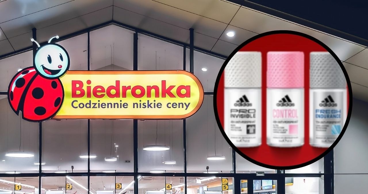 Biedronka rozdaje za darmo dezodoranty Adidas! /adobestock/Biedronka /INTERIA.PL