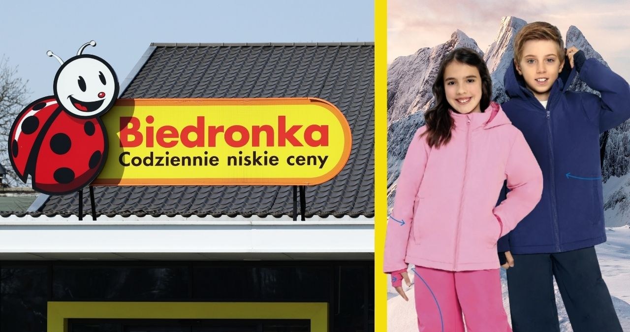 Biedronka wprowadza hit na ferie! Kurtki i spodnie narciarskie dla dzieci w supercenach /Biedronka /INTERIA.PL