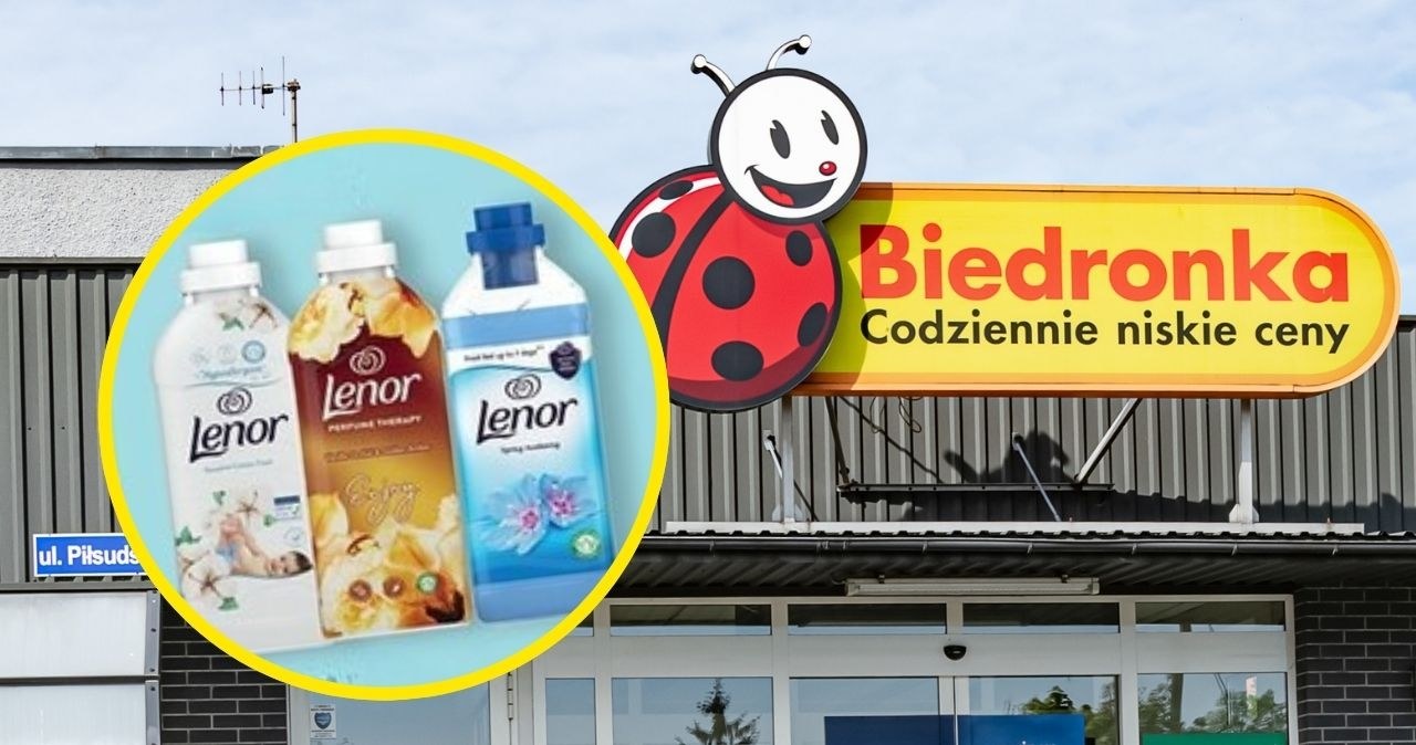 Biedronka zachwyca ofertą! Płyny do płukania Lenor w wyśmienitej cenie ponad 70% taniej! /adobestock/Biedronka /INTERIA.PL