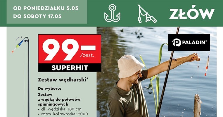 Biedronka zaskakuje nową promocją. Sprzęt i akcesoria dla wędkarzy w świetnych cenach /Biedronka /INTERIA.PL