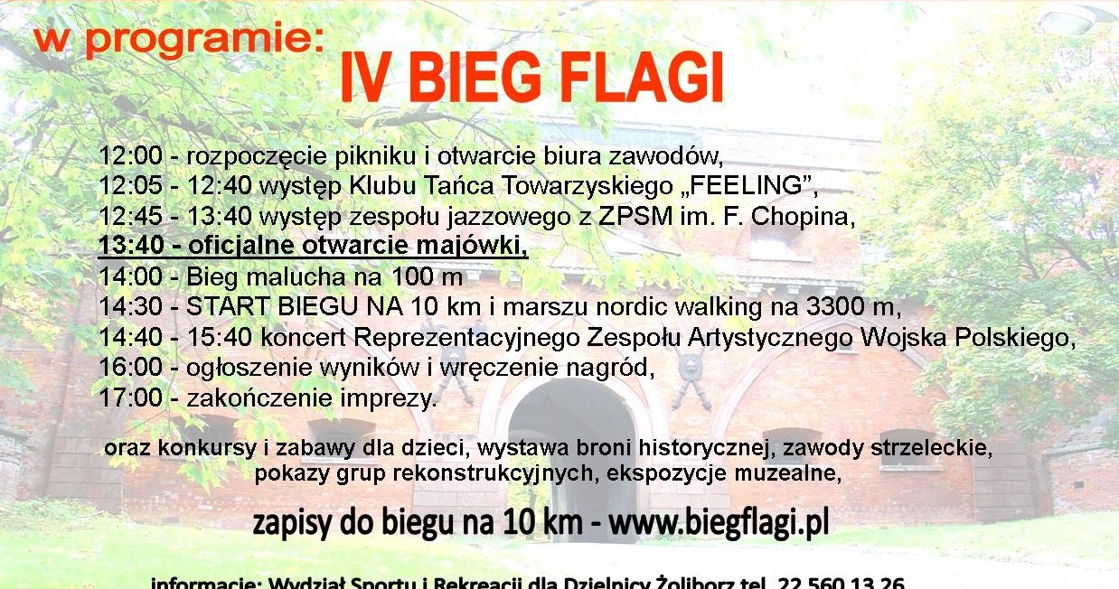 Bieg Flagi 2016 /Mat. prasowe /