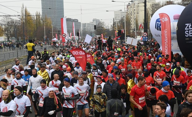 Bieg Niepodległości w Warszawie przyciągnął tłumy. Kto stanął na podium?