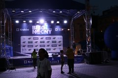 Bieg nocny w Krakowie