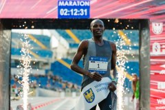 Biegacze na trasie 17. Silesia Marathonu