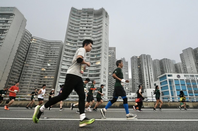 Bieganie może być ważną umiejętnością w Chinach /Li Zhihua / cnsphoto / Imaginechina /AFP
