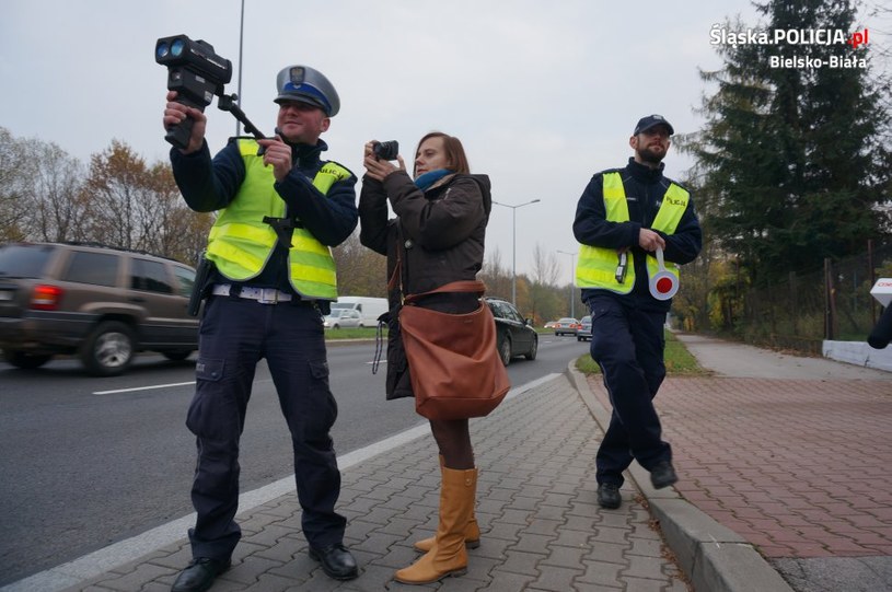 Bielska policja otrzymała nowy miernik prędkości /Informacja prasowa