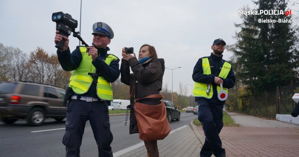 Bielska policja otrzymała nowy miernik prędkości /Informacja prasowa