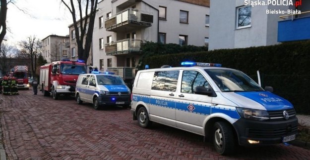 Bielsko-Biała: 6-latka weszła sama na dach. Miejsce policyjnej interwencji /Śląska policja /Policja