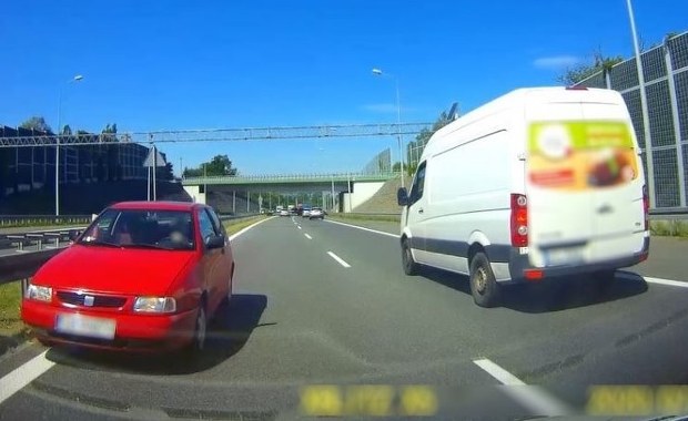 Bielsko-Biała: 83-latek jechał pod prąd ekspresową "jedynką"