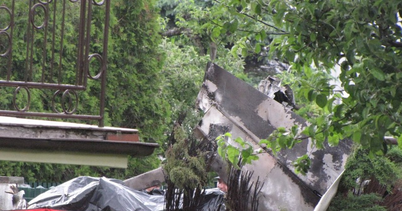 Bielsko-Biała: Katastrofa awionetki