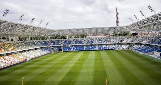 Bielsko-Biała - stadion, na którym gra Podbeskidzie. Fot. TS Podbeskidzie /