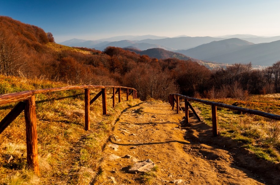 Bieszczadzki szlak na zdjęciu ilustracyjnym /shutterstock /