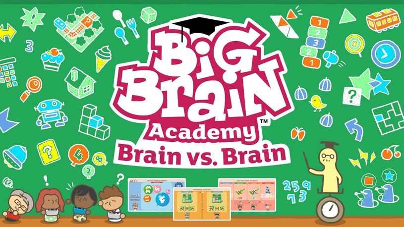 Big Brain Academy: Brain vs. Brain /materiały prasowe