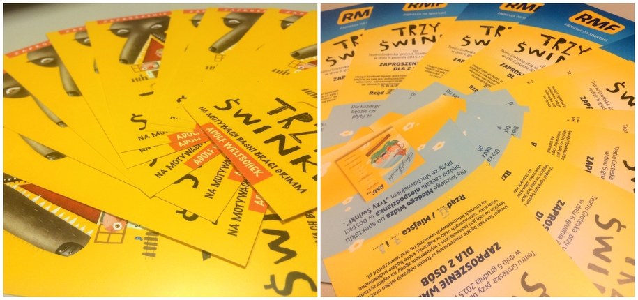 Bilety na specjalny spektakl w Grotesce /RMF FM