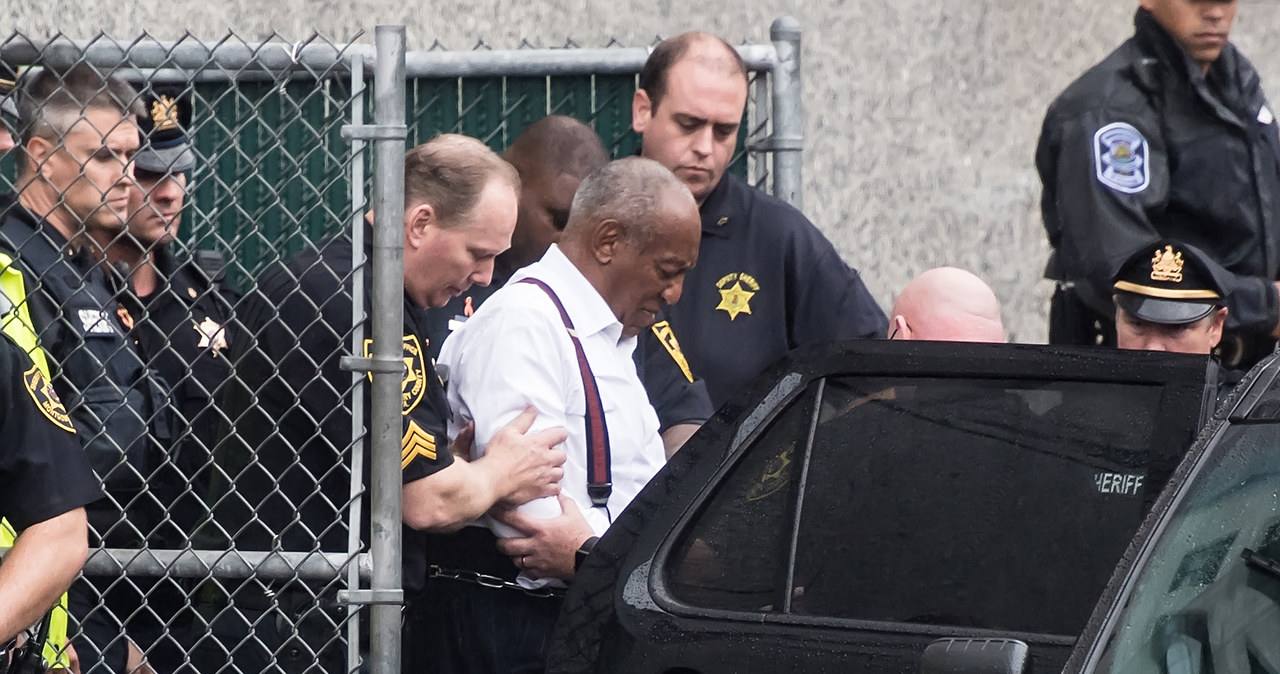 Bill Cosby po usłyszeniu wyroku /Gilbert Carrasquillo /Getty Images