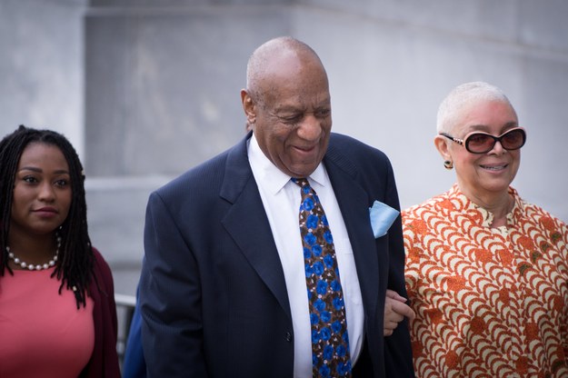 Bill Cosby z żoną /TRACIE VAN AUKEN /PAP/EPA
