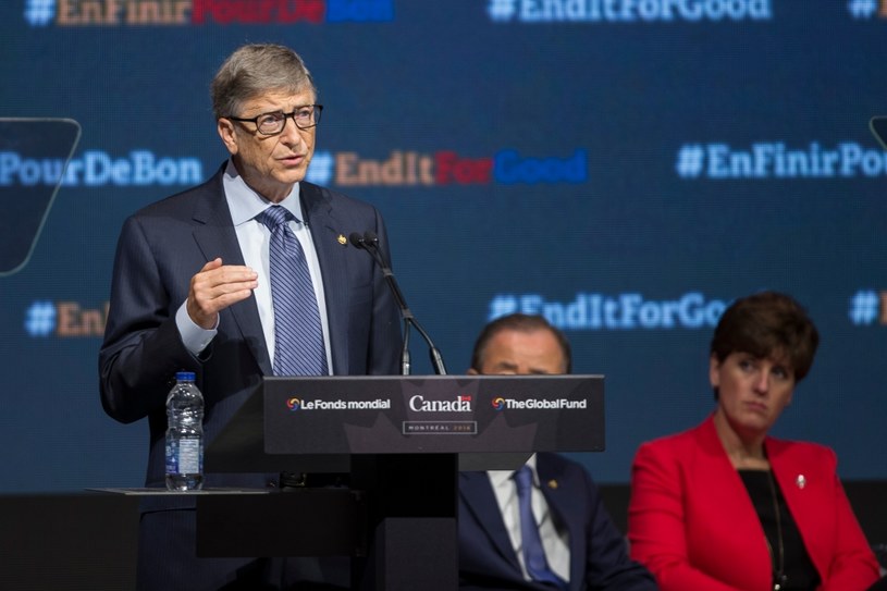 Bill Gates miał znaleźć się na liście kandydatów na wiceprezydenta w kampanii Demokratów /AFP