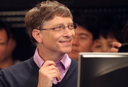 Bill Gates nie martwi się już o Windowsa. Teraz zajmuje się działalnością dobroczynną /AFP