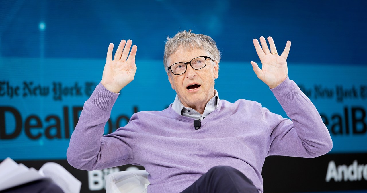 Bill Gates przewiduje 3-dniowy tydzień pracy... /AFP