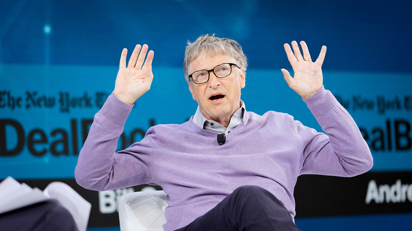 Bill Gates wyjawił, z jakiego smartfona korzysta na co dzień. /AFP