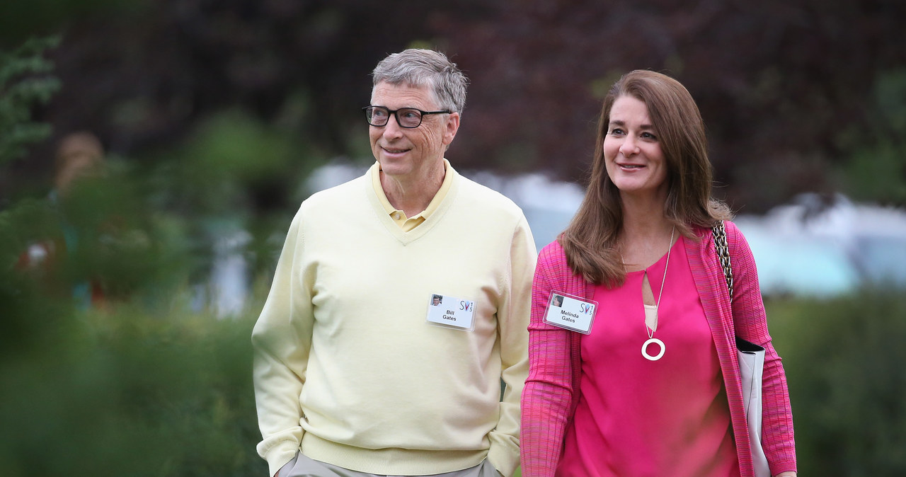 Bill Gates z żoną Melindą / Scott Olson / Staff /Getty Images