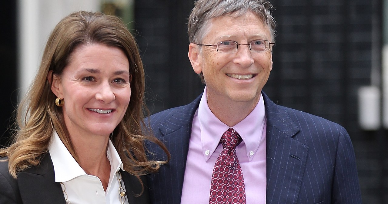 Bill Gates z żoną /Peter Macdiarmid /Getty Images