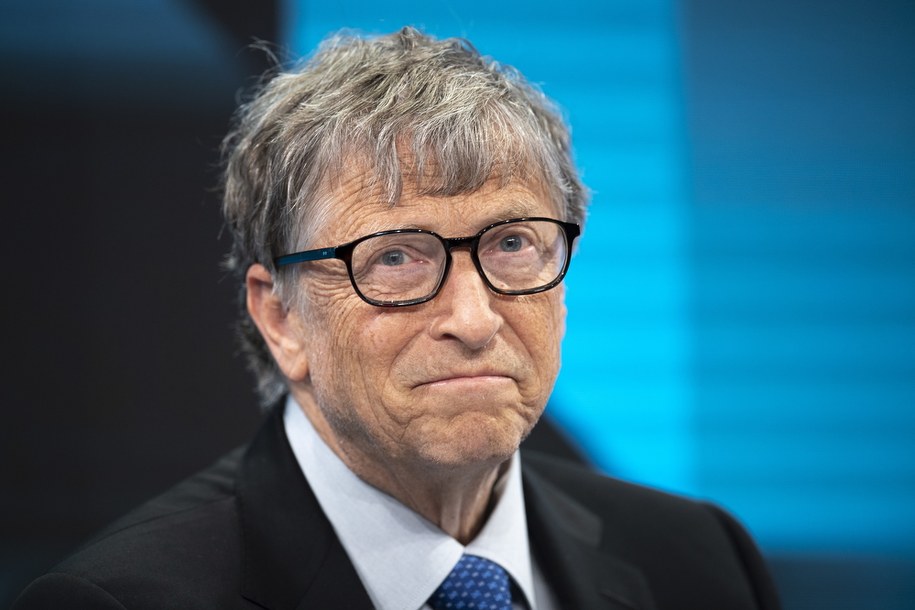 Bill Gates /GIAN EHRENZELLER /PAP/EPA
