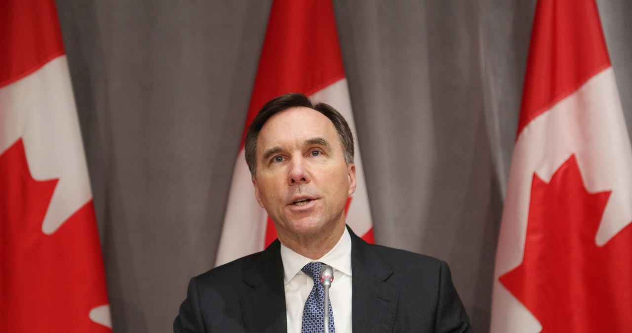 Bill Morneau, minister finansów Kanady /AFP
