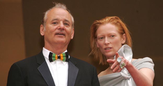 Bill Murray i Tilda Swinton nie mogą doczekać się kolejnego wspólnego filmu - fot. Evan Agostini /Getty Images/Flash Press Media