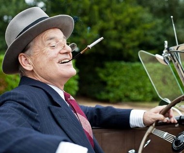 Bill Murray w scenie z filmu "Weekend z królem"