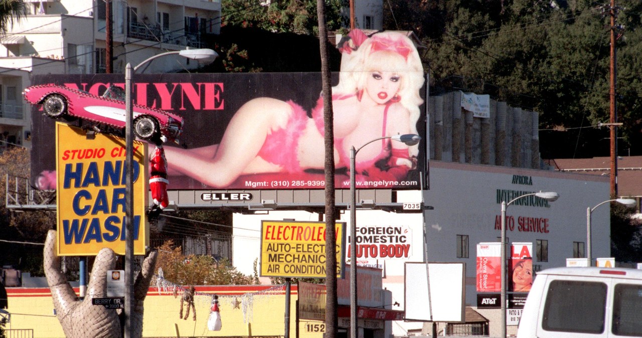 Billboard Angelyne /Paul Harris / Contributor /Getty Images