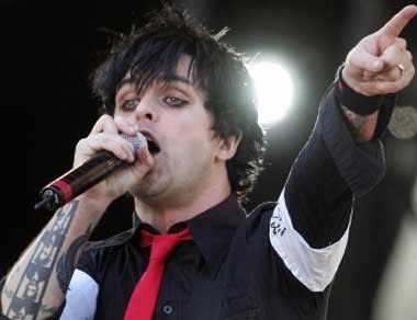 Billie Joe Armstrong (Green Day) /arch. AFP