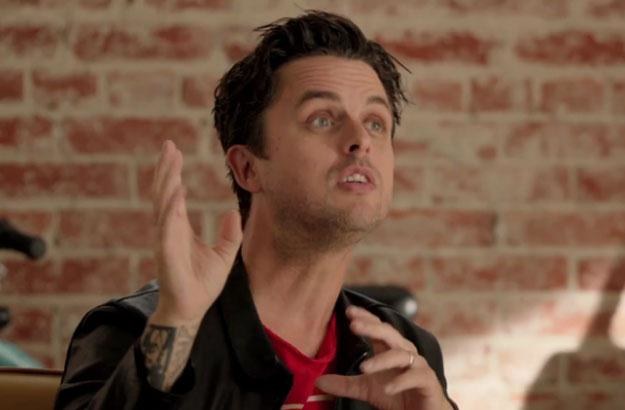 Billie Joe Armstrong snuje plany w "This Is 40" /