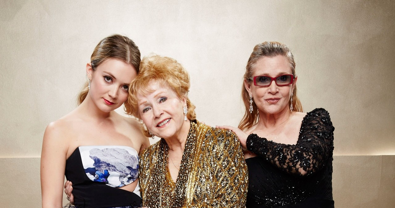 Billie Lourd, Debbie Reynolds, Carrie Fisher /Kevin Mazur/WireImage /Getty Images