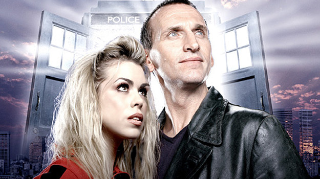 Billie Piper i Christopher Eccleston w serialu "Doktor Who" /materiały prasowe