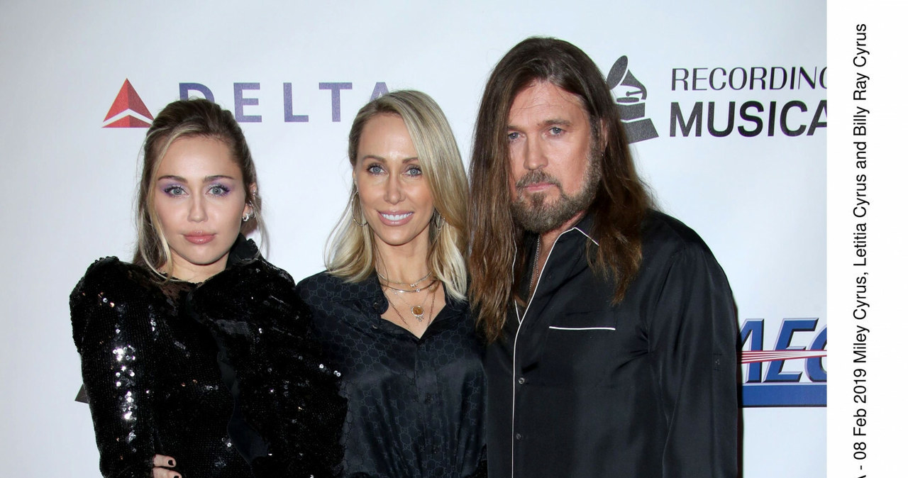 Billy Ray Cyrus, Tish Cyrus i Miley Cyrus //face to face/FaceToFace/REPORTER /East News