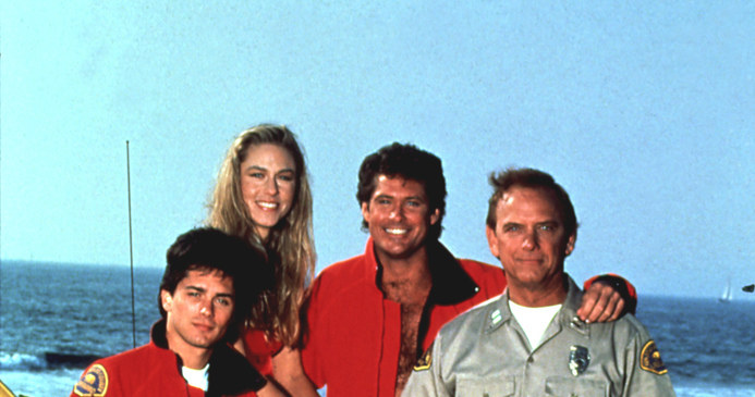 Billy Warlock, David Hasselhoff, Gregory Alan Williams, Parker Stevenson, Shawn Weatherly /AKPA